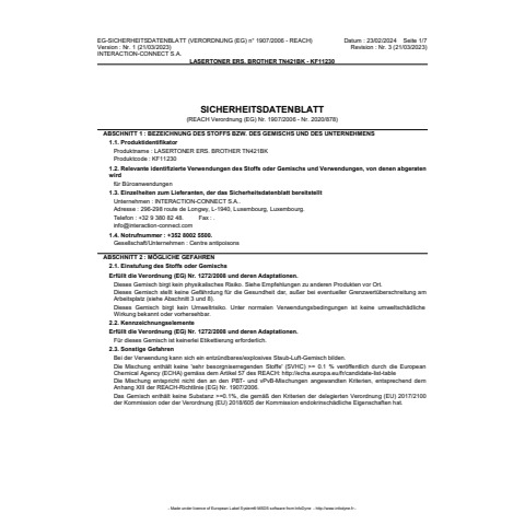 Toner Q-Connect rigenerato Brother TN-421BK nero - KF11230